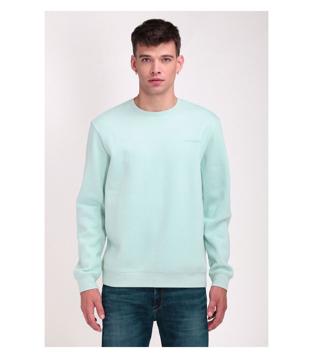 Sweat col rond teddy smith 400hmint