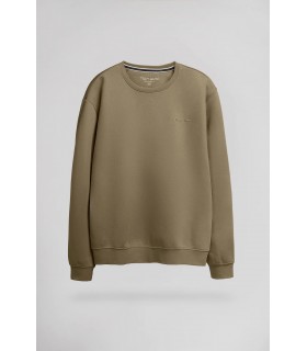 Sweat col rond teddy smith 433adustykaki
