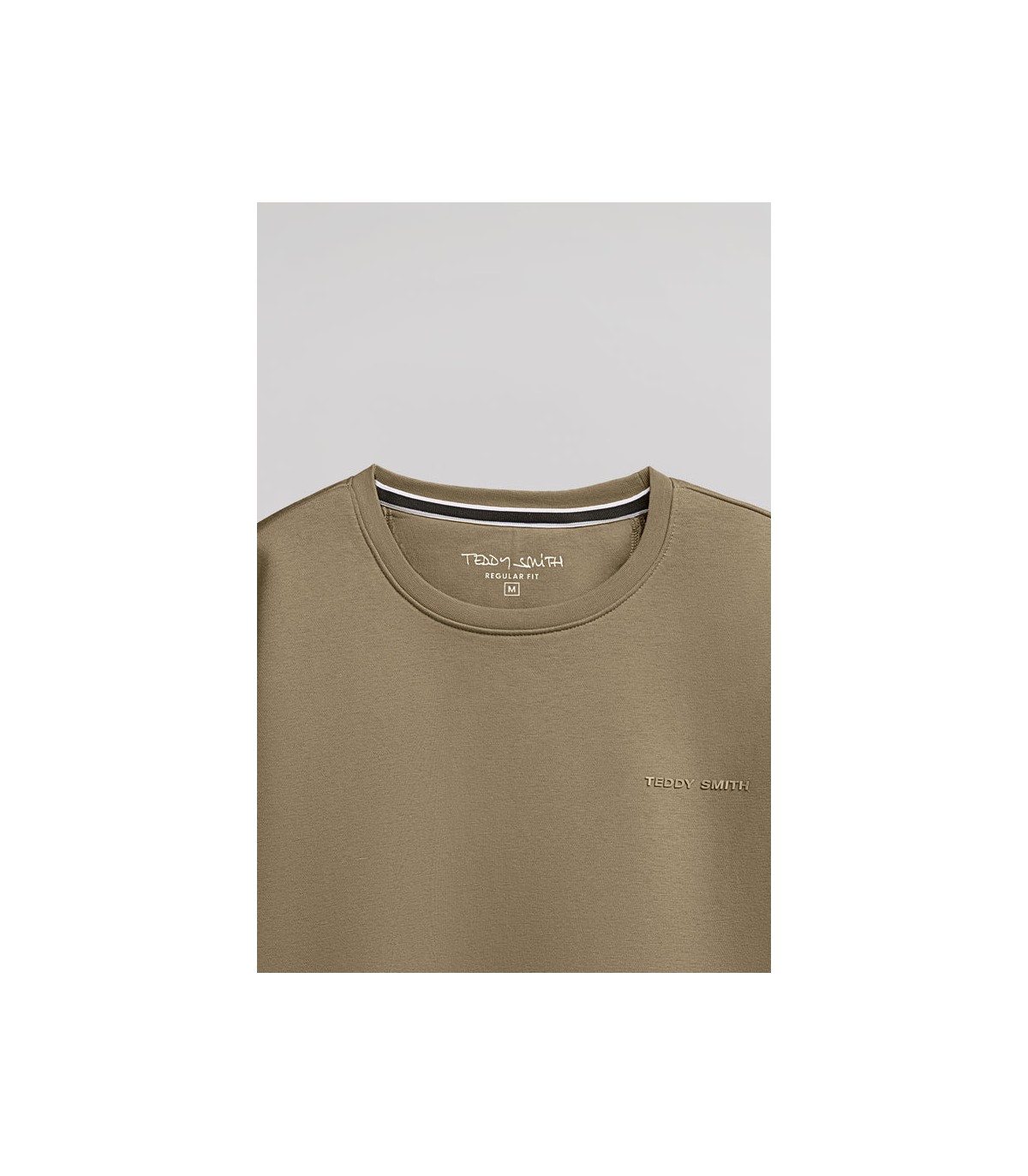 Sweat col rond teddy smith 433adustykaki