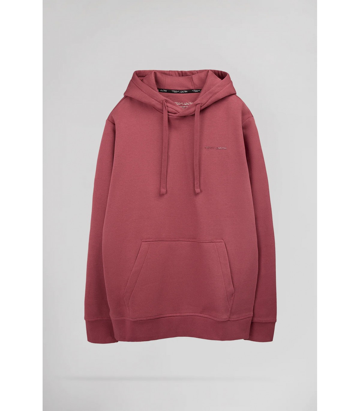 Sweat capuche teddy smith 761fframboise