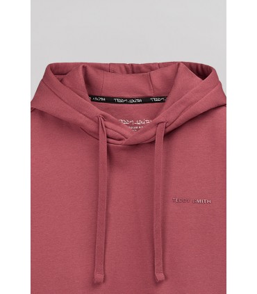 Sweat capuche teddy smith 761fframboise