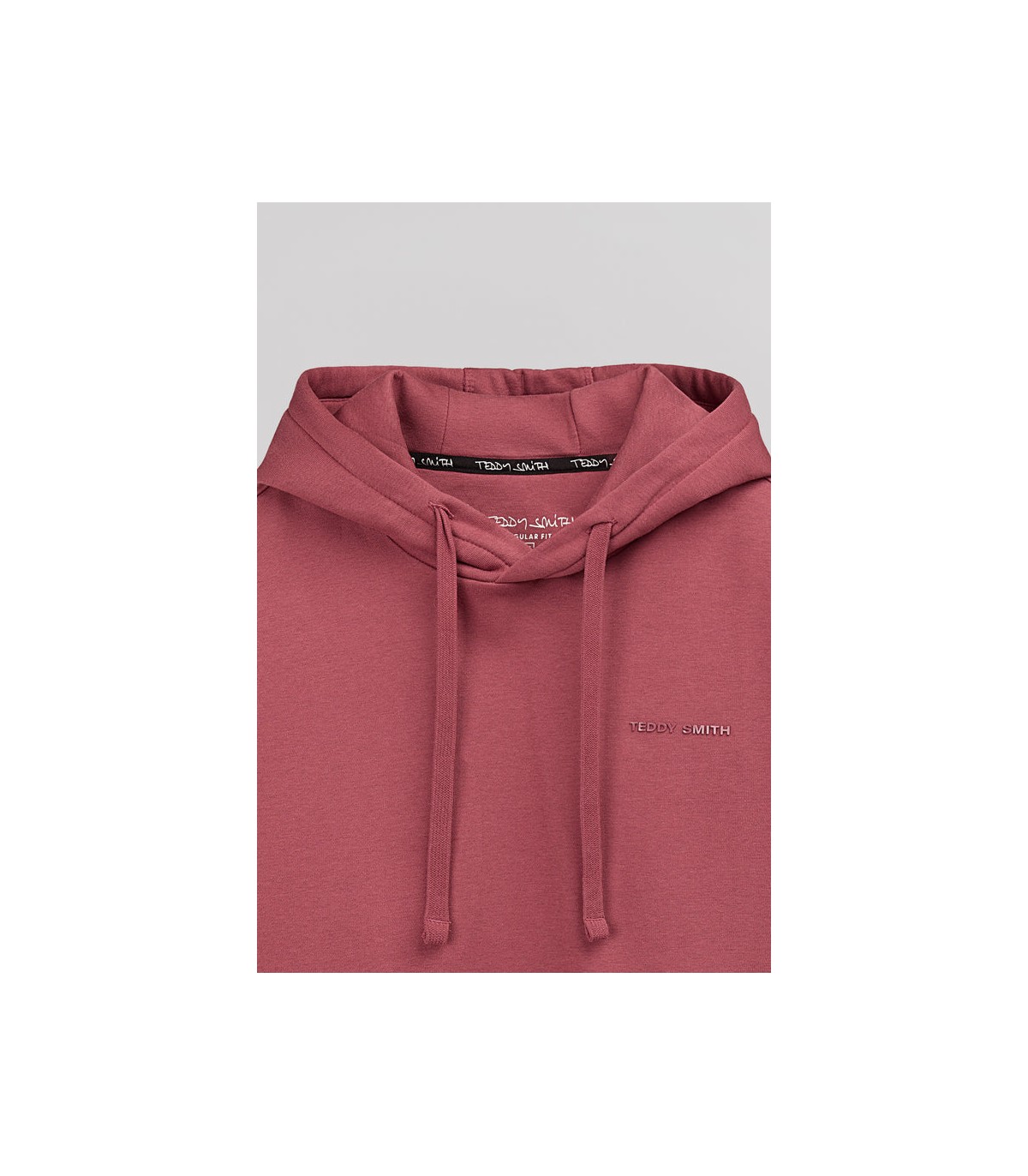 Sweat capuche teddy smith 761fframboise