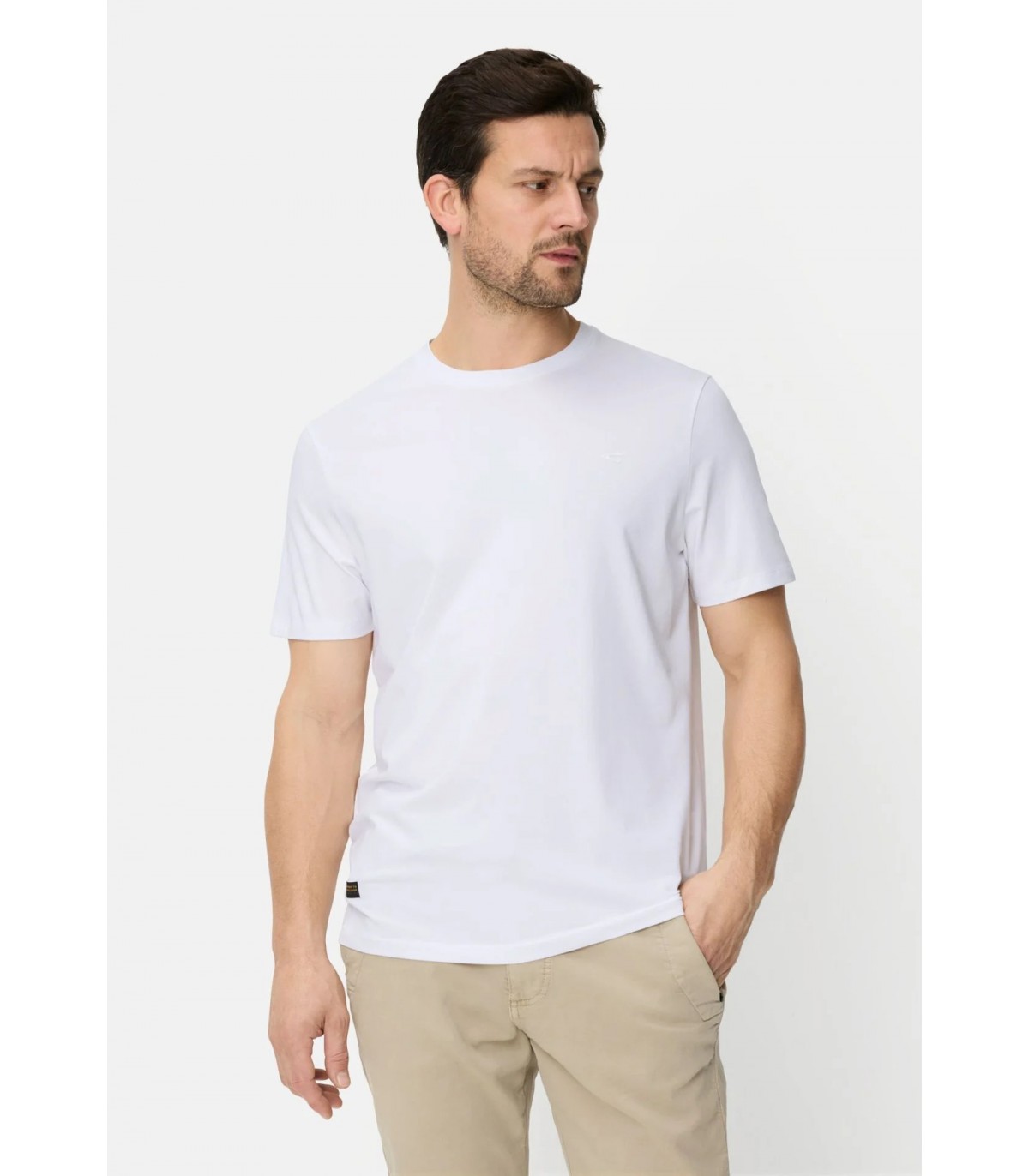 Tee shirt mc camel 01blanc