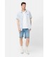 Chemise mc camel 44bleu