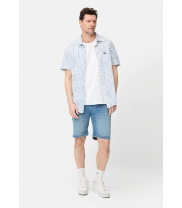 Chemise mc camel 44bleu