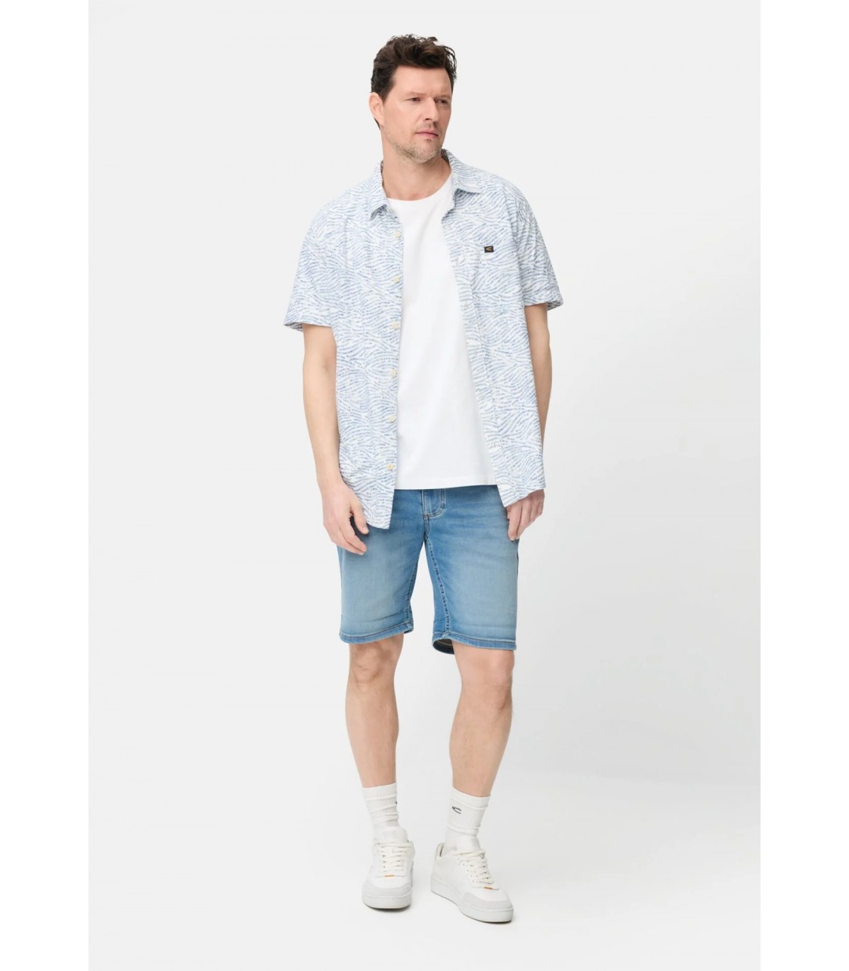 Chemise mc camel 44bleu