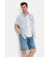 Chemise mc camel 44bleu