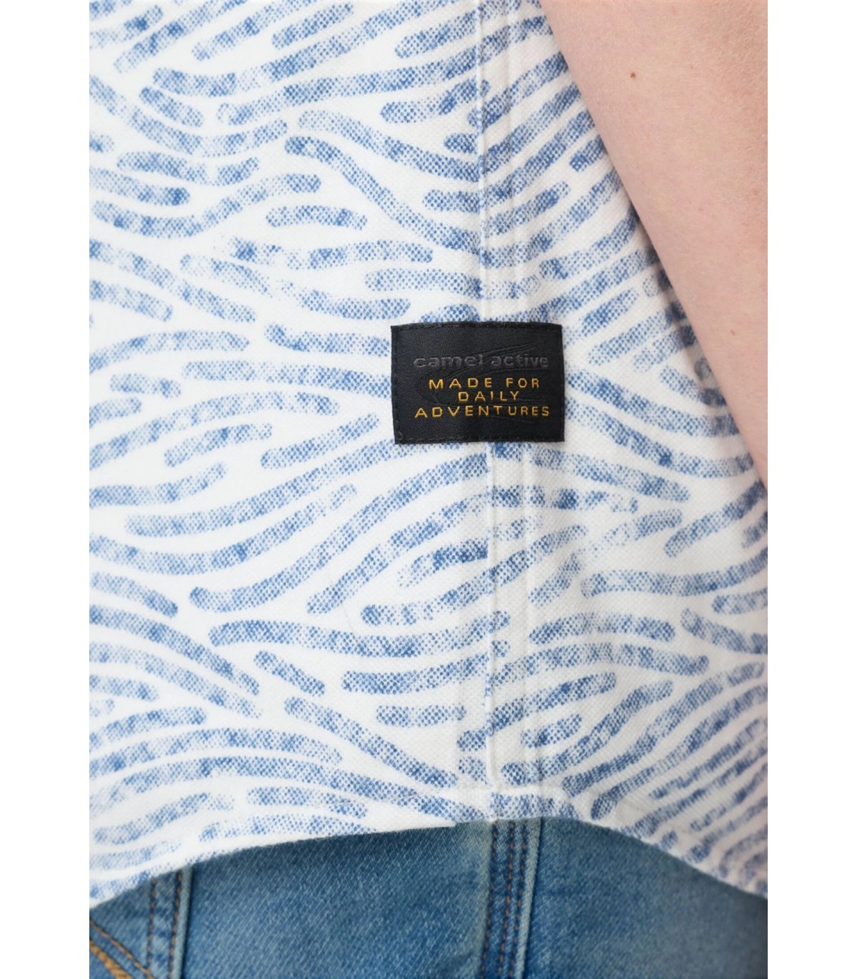 Chemise mc camel 44bleu