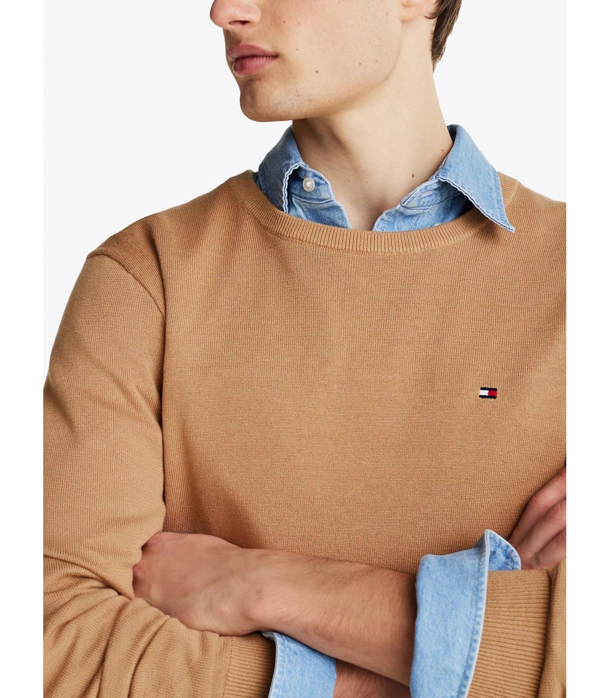 Pull col rond tommy menswear rbcsafari