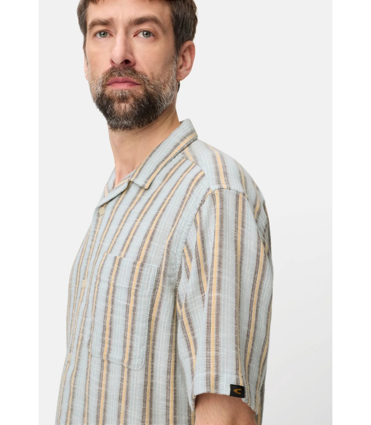 Chemise mc camel 43vanille