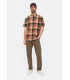 Chemise mc camel 66orange