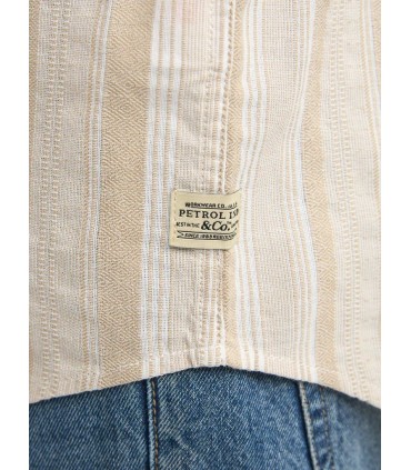Chemise mc petrol 7130tan