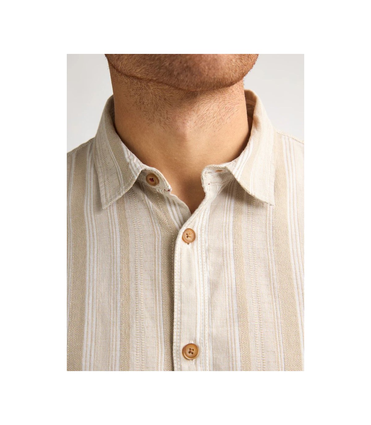 Chemise mc petrol 7130tan