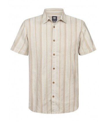 Chemise mc petrol 7130tan