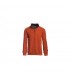 Pull col zippe ethnic blue orange