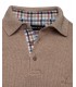 Polo ml ethnic blue mokaclair