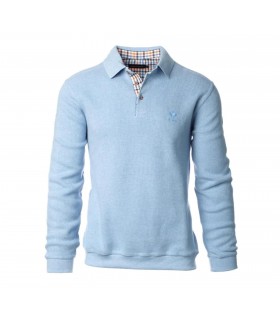 Polo ml ethnic blue bluesoft