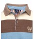 Polo ml ethnic blue ciel
