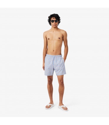 Maillot de bain lacoste hba-chambray