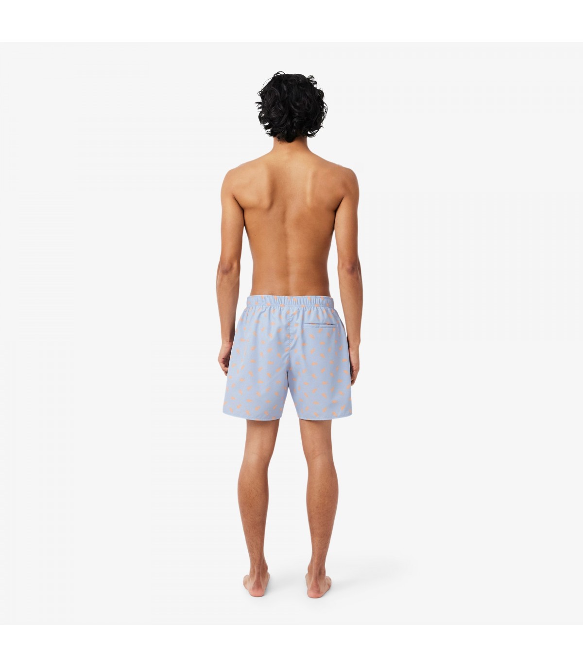 Maillot de bain lacoste hba-chambray