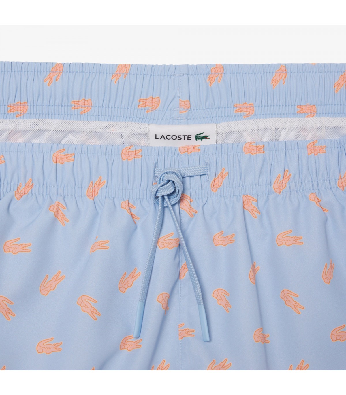 Maillot de bain lacoste hba-chambray
