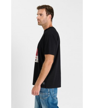 Tee shirt mc tps cerises 0001black