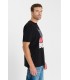 Tee shirt mc tps cerises 0001black