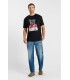 Tee shirt mc tps cerises 0001black