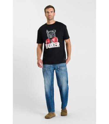 Tee shirt mc tps cerises 0001black