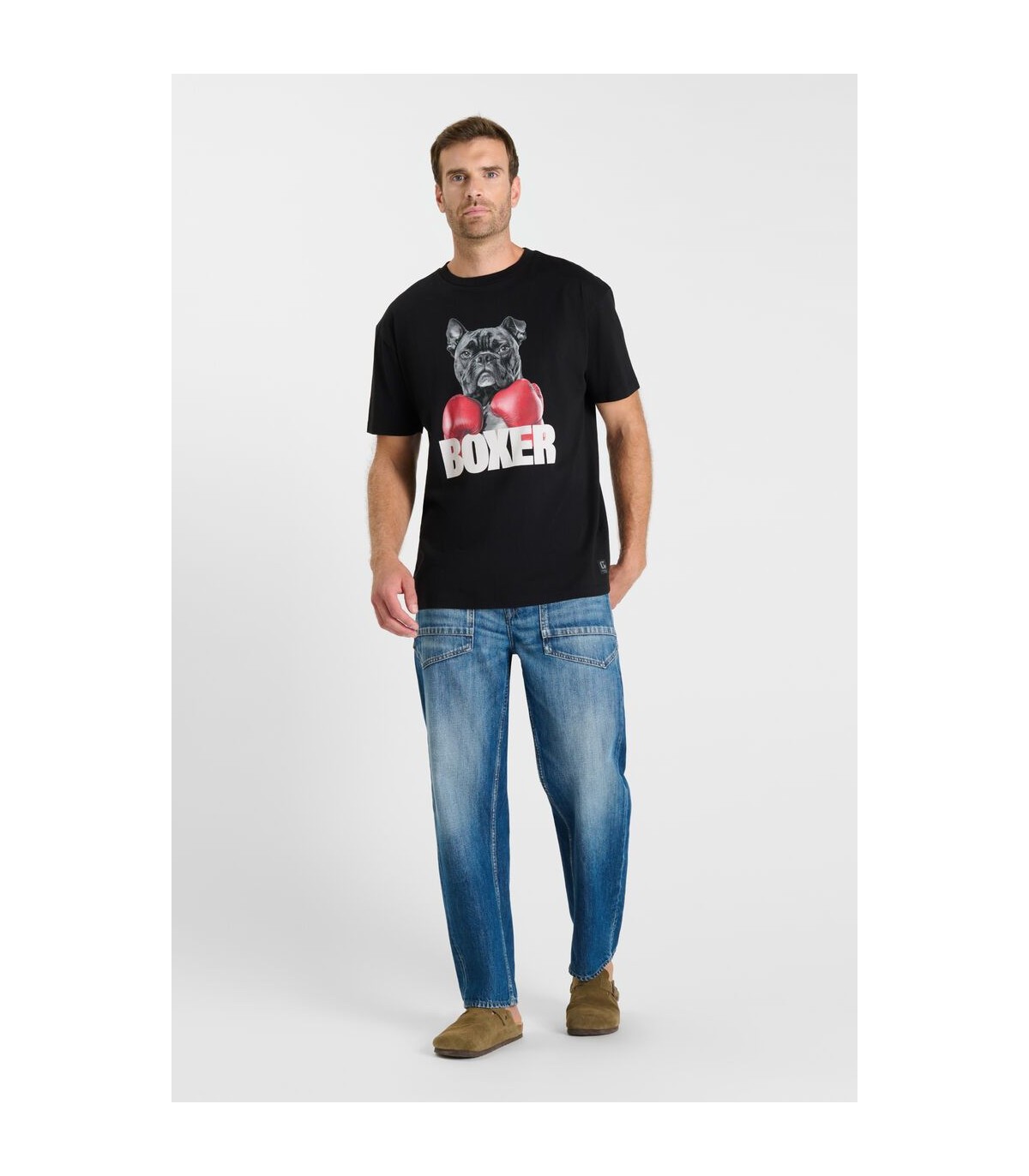 Tee shirt mc tps cerises 0001black