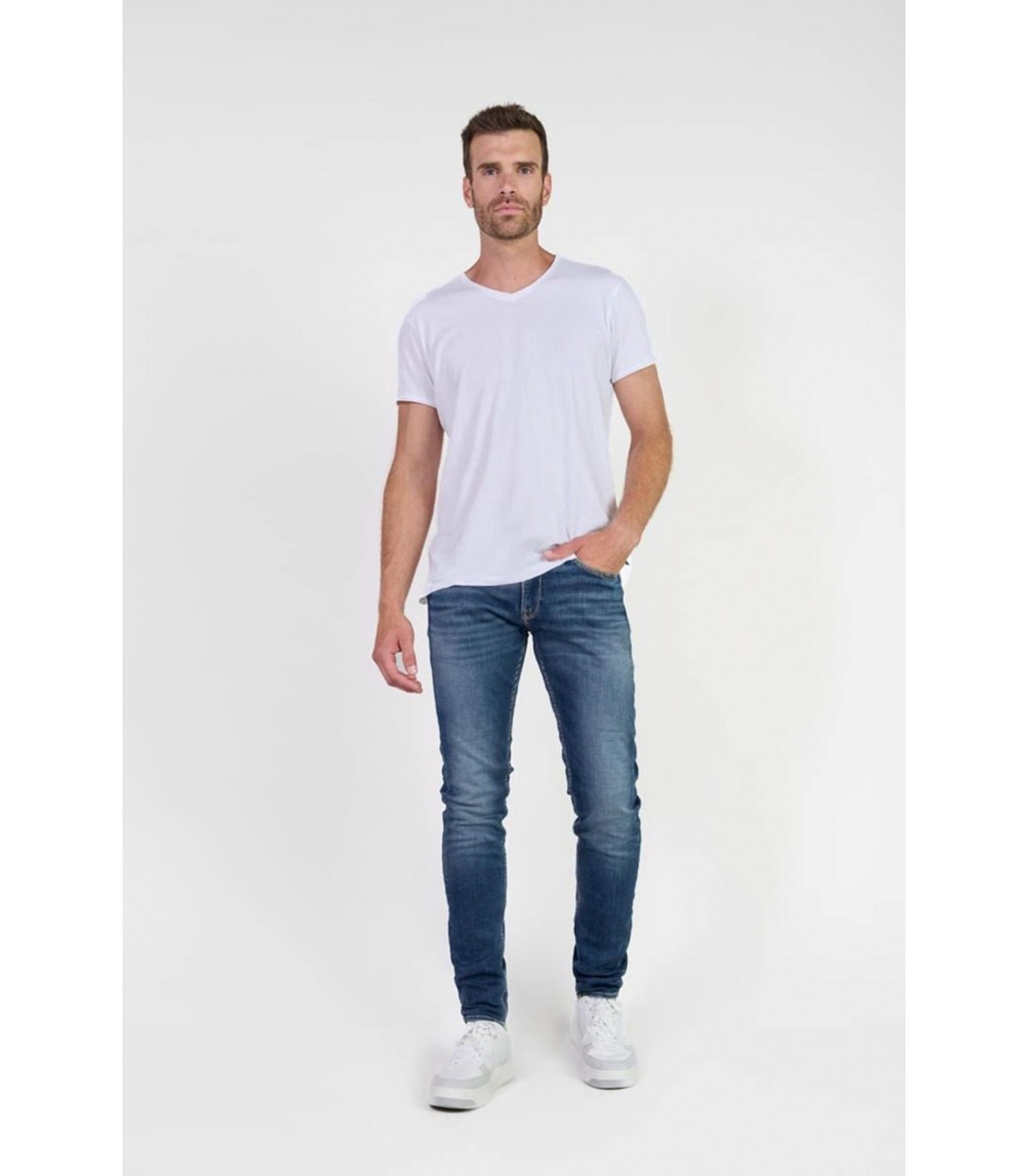 Pantalon jean tps cerises 3001blue