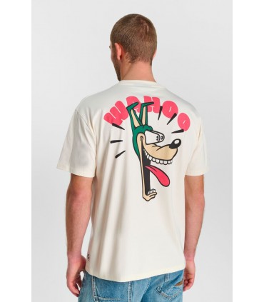 Tee shirt mc tps cerises 1036offwhite