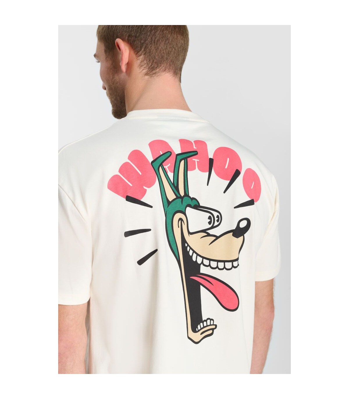 Tee shirt mc tps cerises 1036offwhite