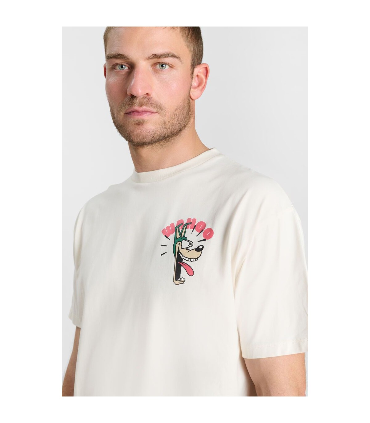 Tee shirt mc tps cerises 1036offwhite