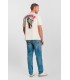 Tee shirt mc tps cerises 1036offwhite