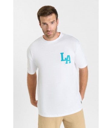 Tee shirt mc tps cerises 1001white