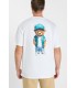 Tee shirt mc tps cerises 1001white