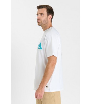 Tee shirt mc tps cerises 1001white