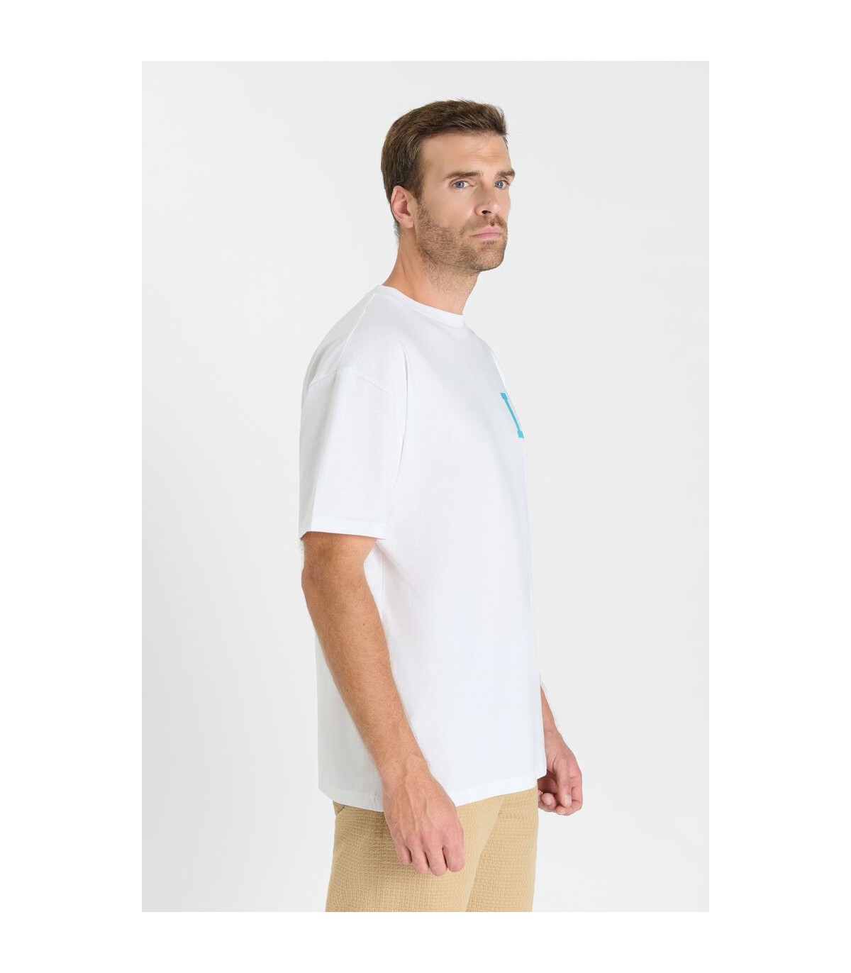 Tee shirt mc tps cerises 1001white