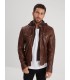 Blouson daytona darkcognac