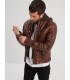 Blouson daytona darkcognac