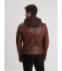 Blouson daytona darkcognac