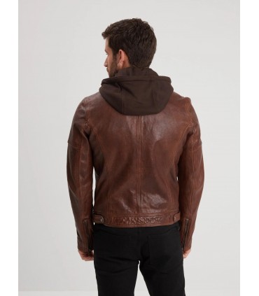 Blouson daytona darkcognac