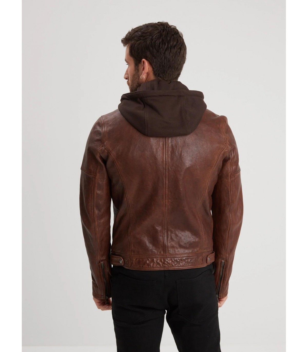 Blouson daytona darkcognac