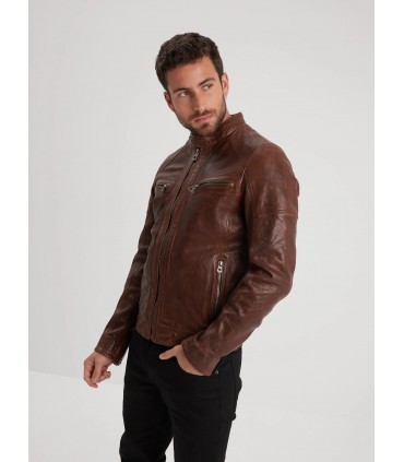 Blouson daytona darkcognac