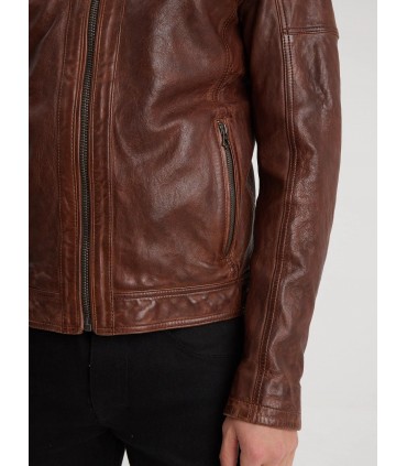 Blouson daytona darkcognac