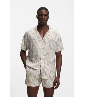 Chemise mc boss black 274lightbeige