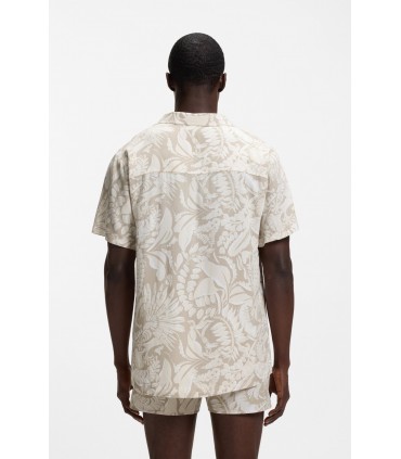 Chemise mc boss black 274lightbeige