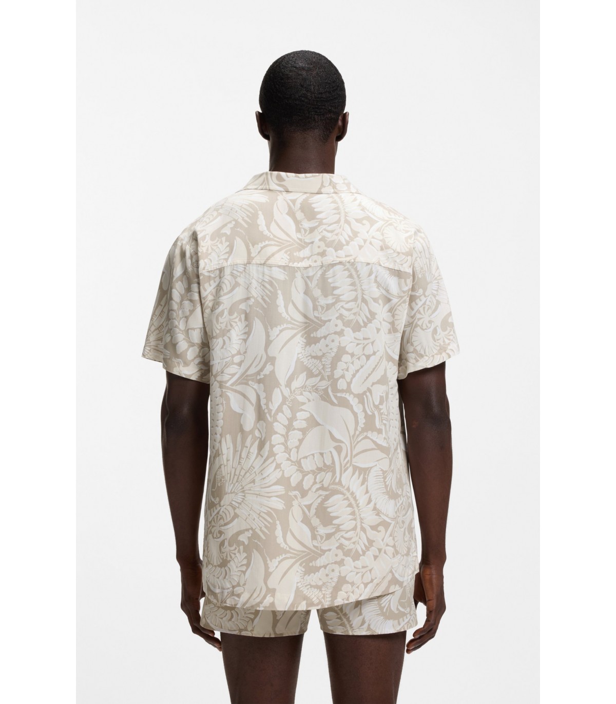 Chemise mc boss black 274lightbeige