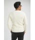 Pull col rond benson & cherry ecru
